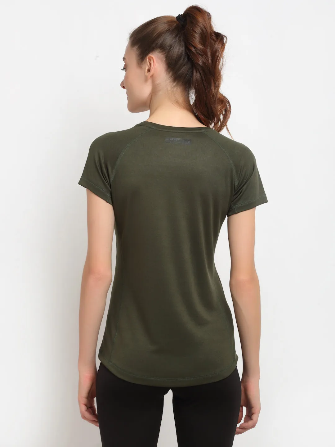 Invincible Women’s Gym Yoga Solid Tee