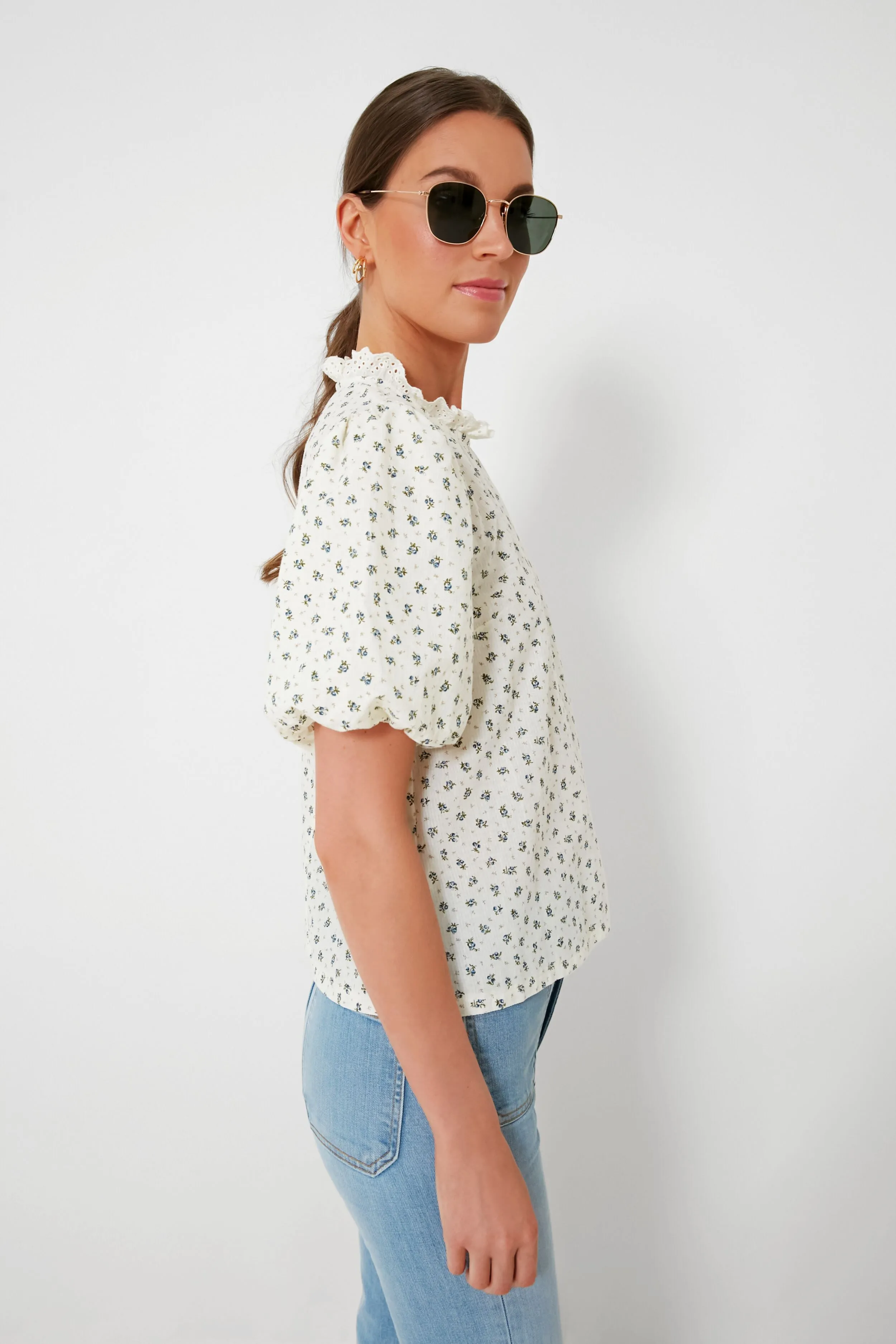 Ivory Lottie Blouse