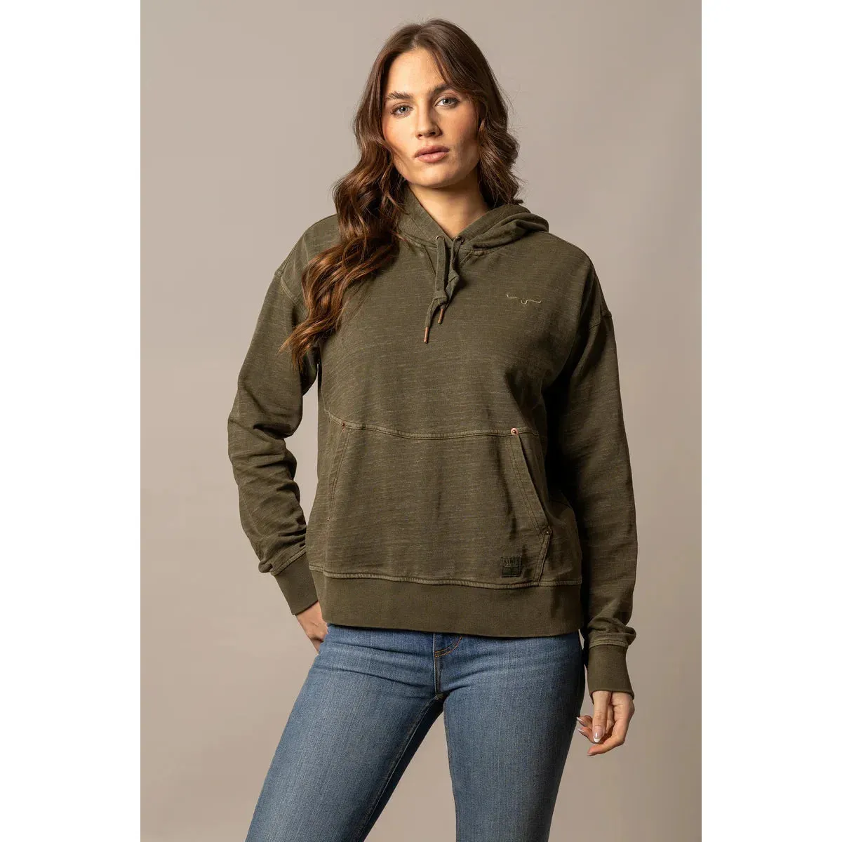 Kimes Women's Tess Long Sleeve Western Hoodie-Multiple Colors