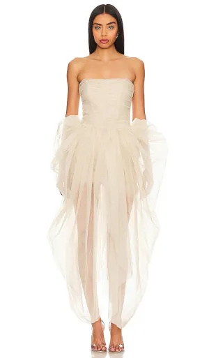 LAMARQUE Pixie Corset Dress in Beige