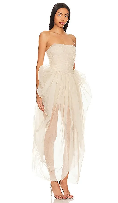 LAMARQUE Pixie Corset Dress in Beige