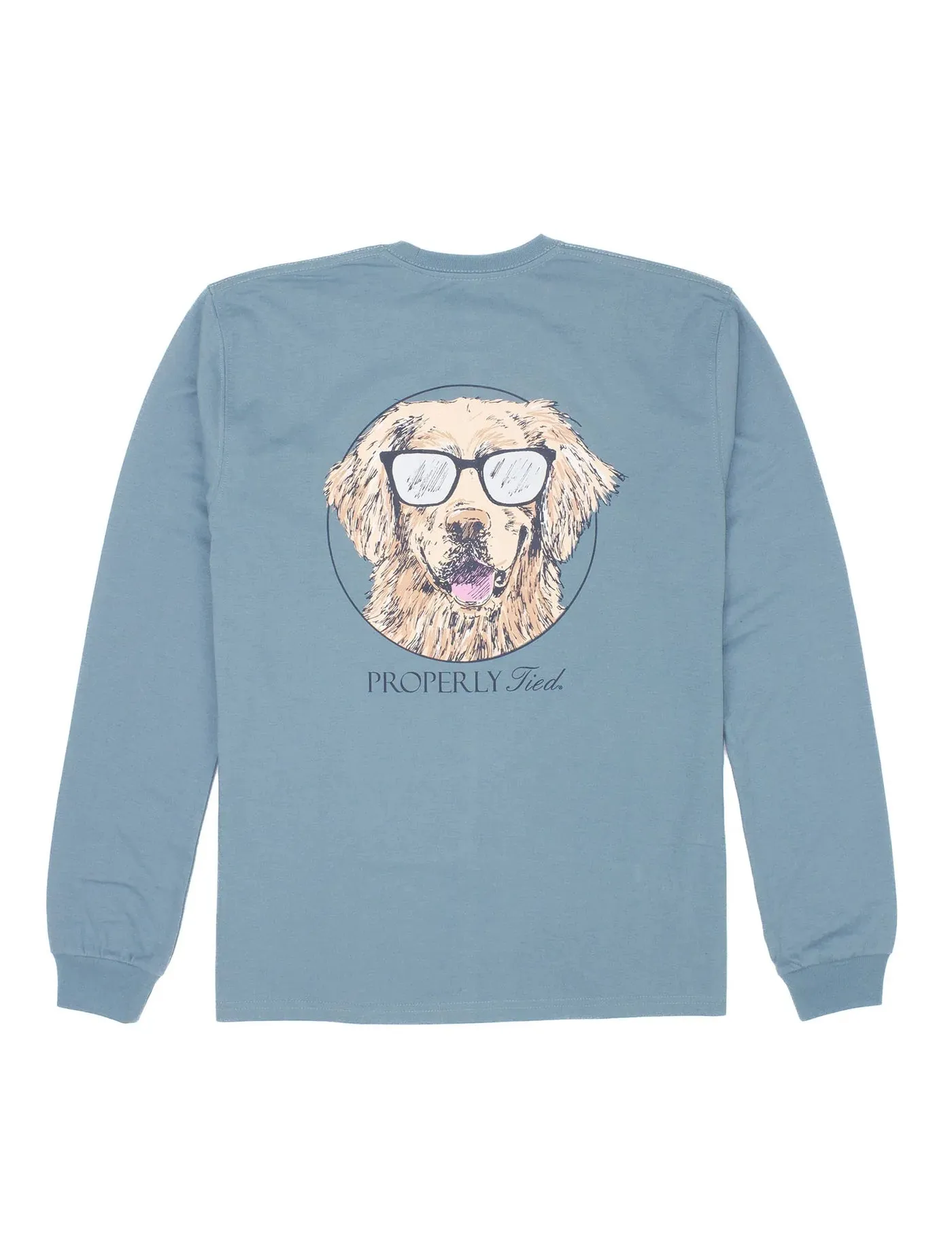 LD Cool Dog LS Steel Blue