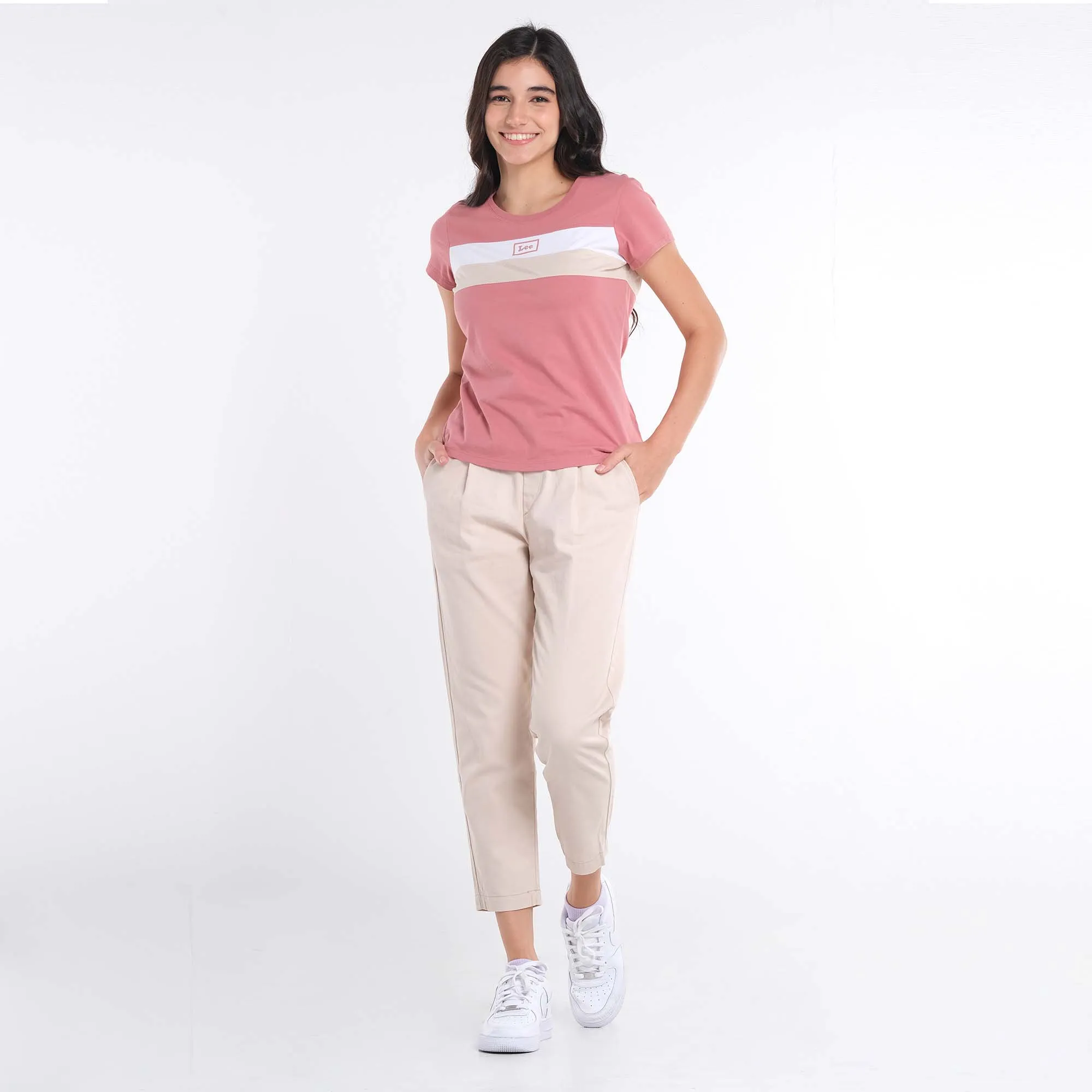 LEE WOMENS PANEL TEE