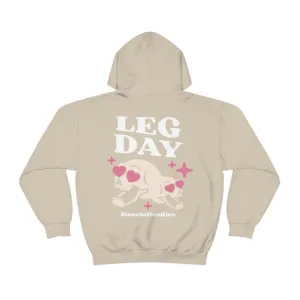 LEG DAY SKELETON- HOODIE