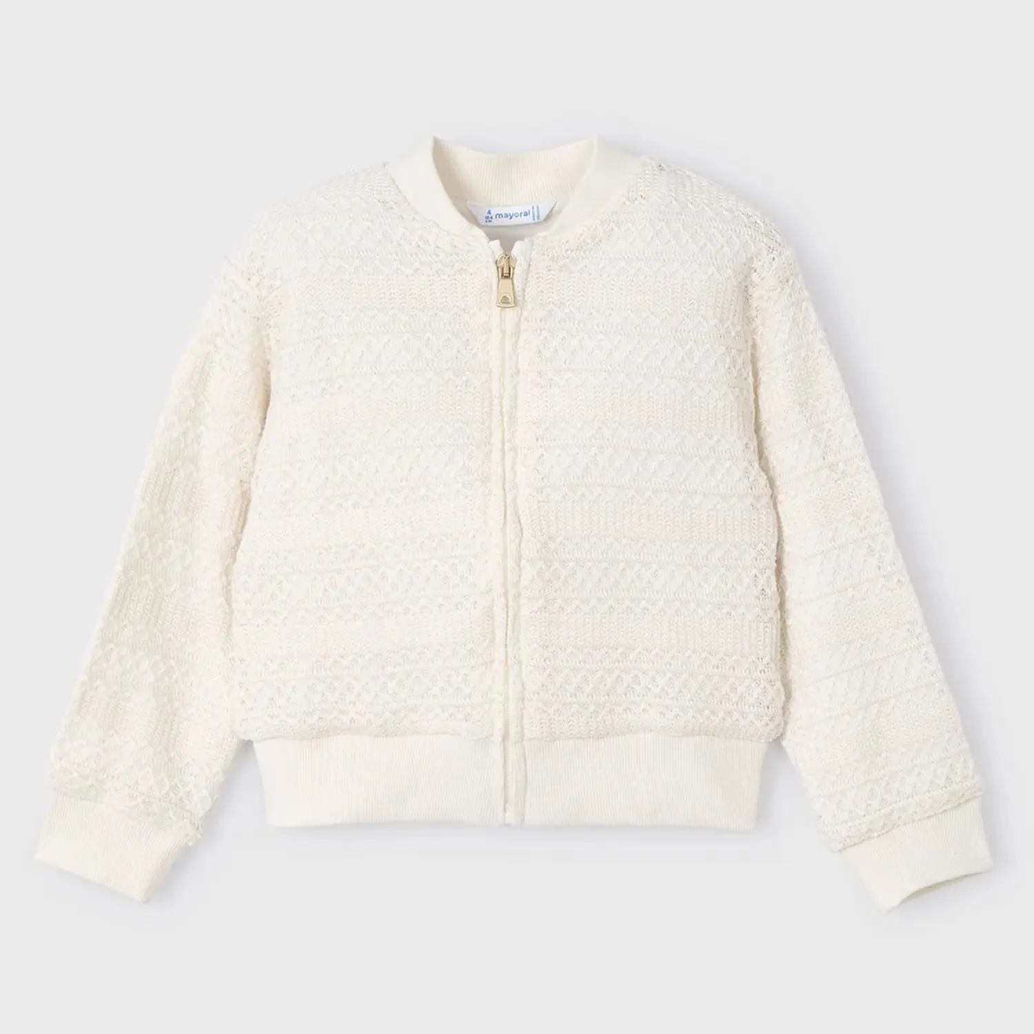 Mayoral Knitted Jacket - Cream