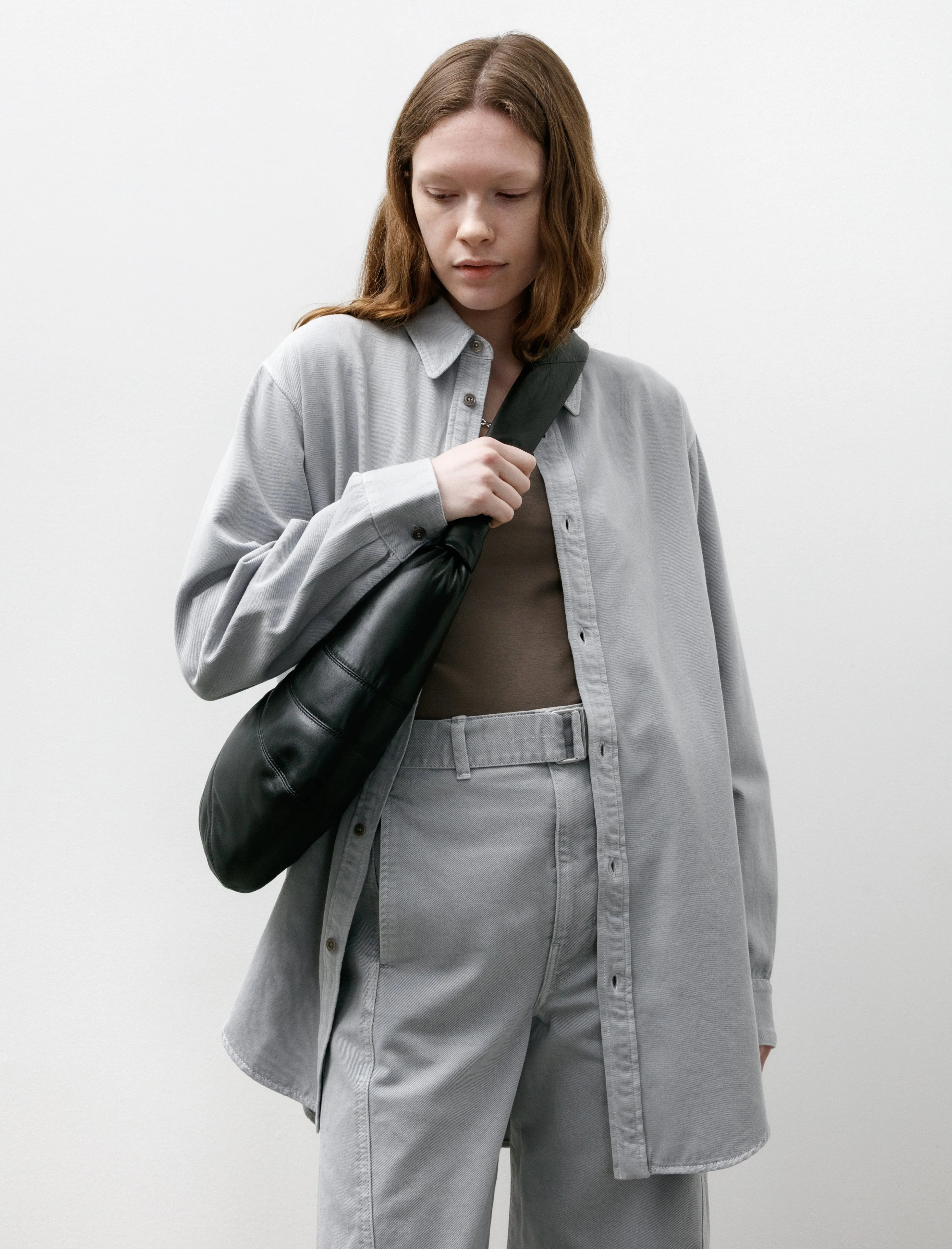 Medium Croissant Bag Black