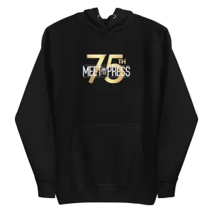 Meet The Press: 75th Anniversary Logo Unisex Premium Hoodie