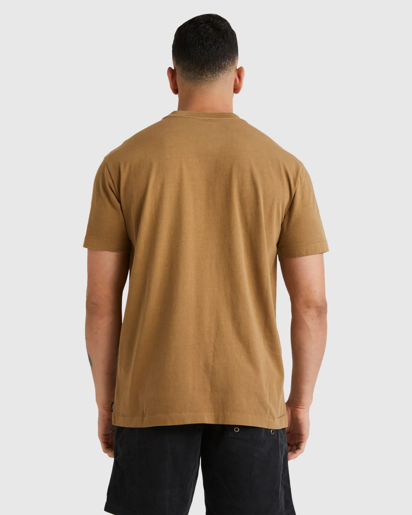 Mens Big RVCA Washed T-Shirt