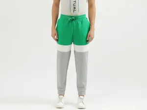Men's Colourblock Baggy Fit Joggers
