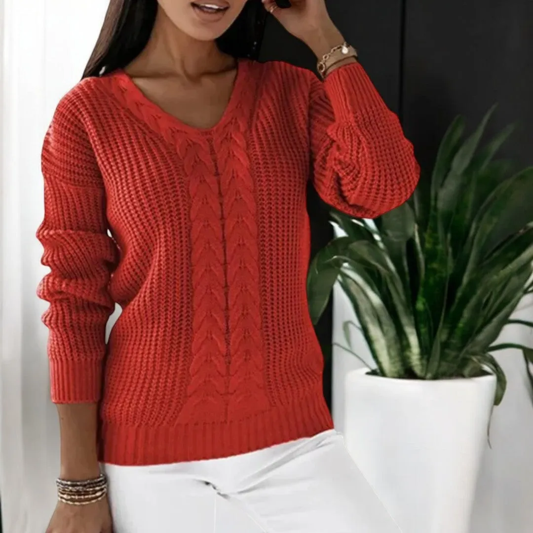 Mia - Elegant Knit Sweater