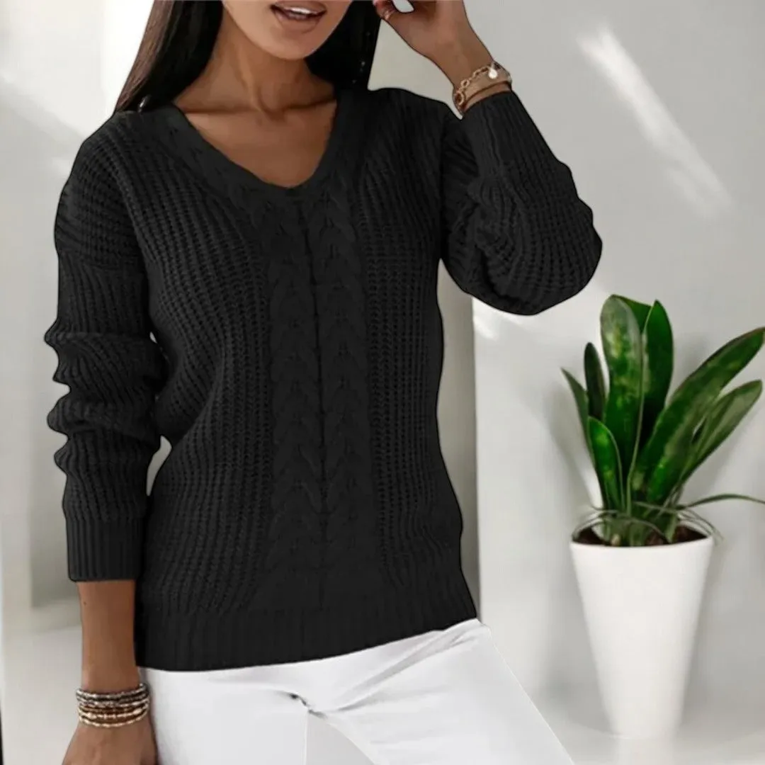 Mia - Elegant Knit Sweater