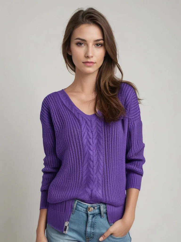 Mia - Elegant Knit Sweater
