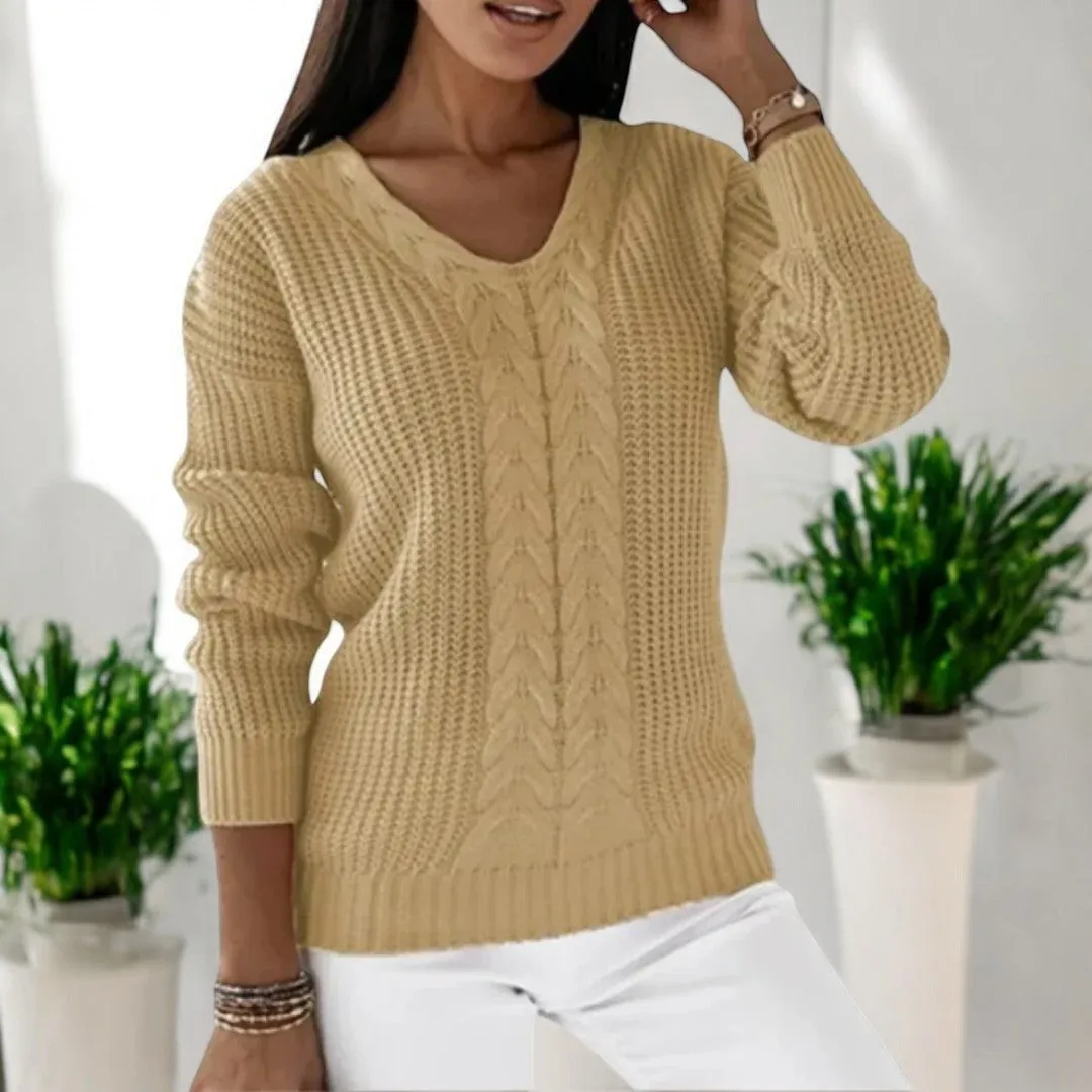 Mia - Elegant Knit Sweater