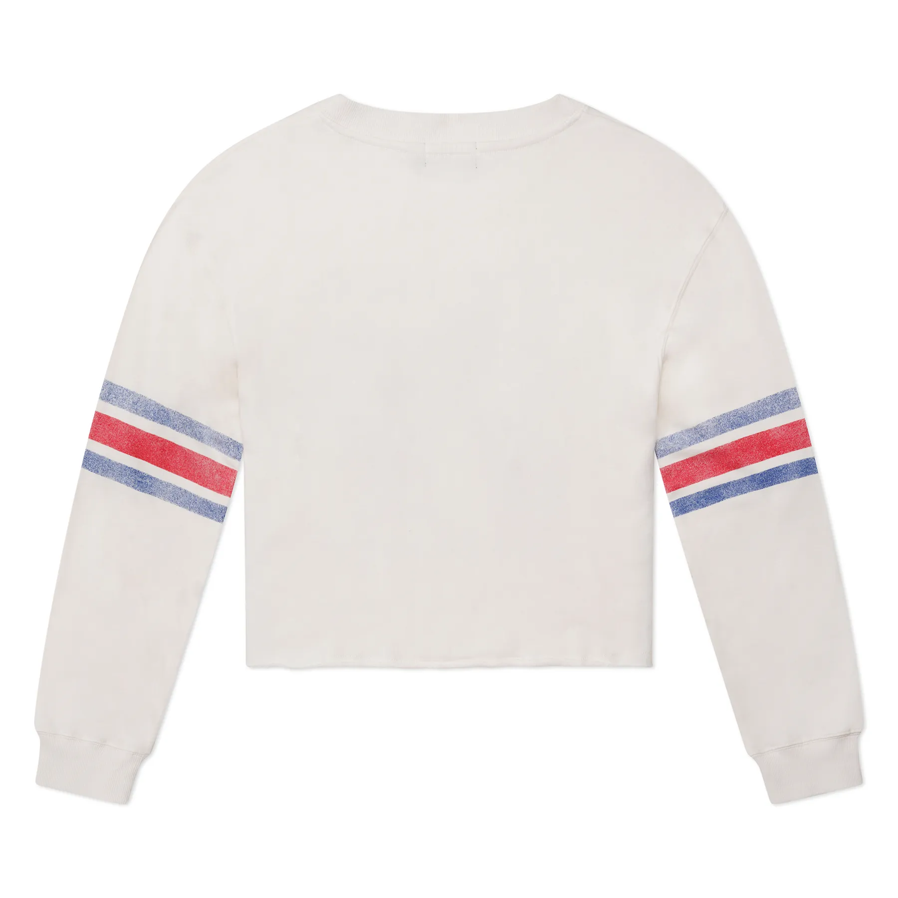 New York Giants Junk Food Women's Kickoff Crop Crewneck