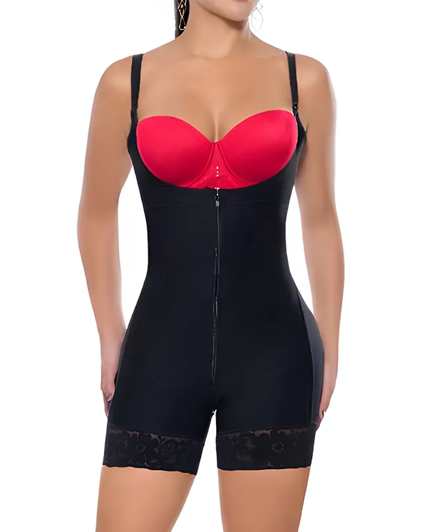 Open Chest Sleeveless Hip Enhancing Shapewear