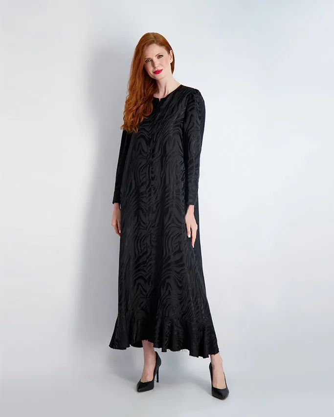 Pashmina Swirl Button Front Maxi