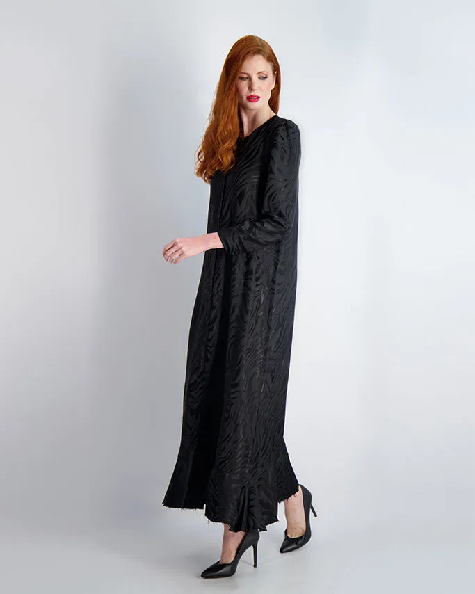 Pashmina Swirl Button Front Maxi