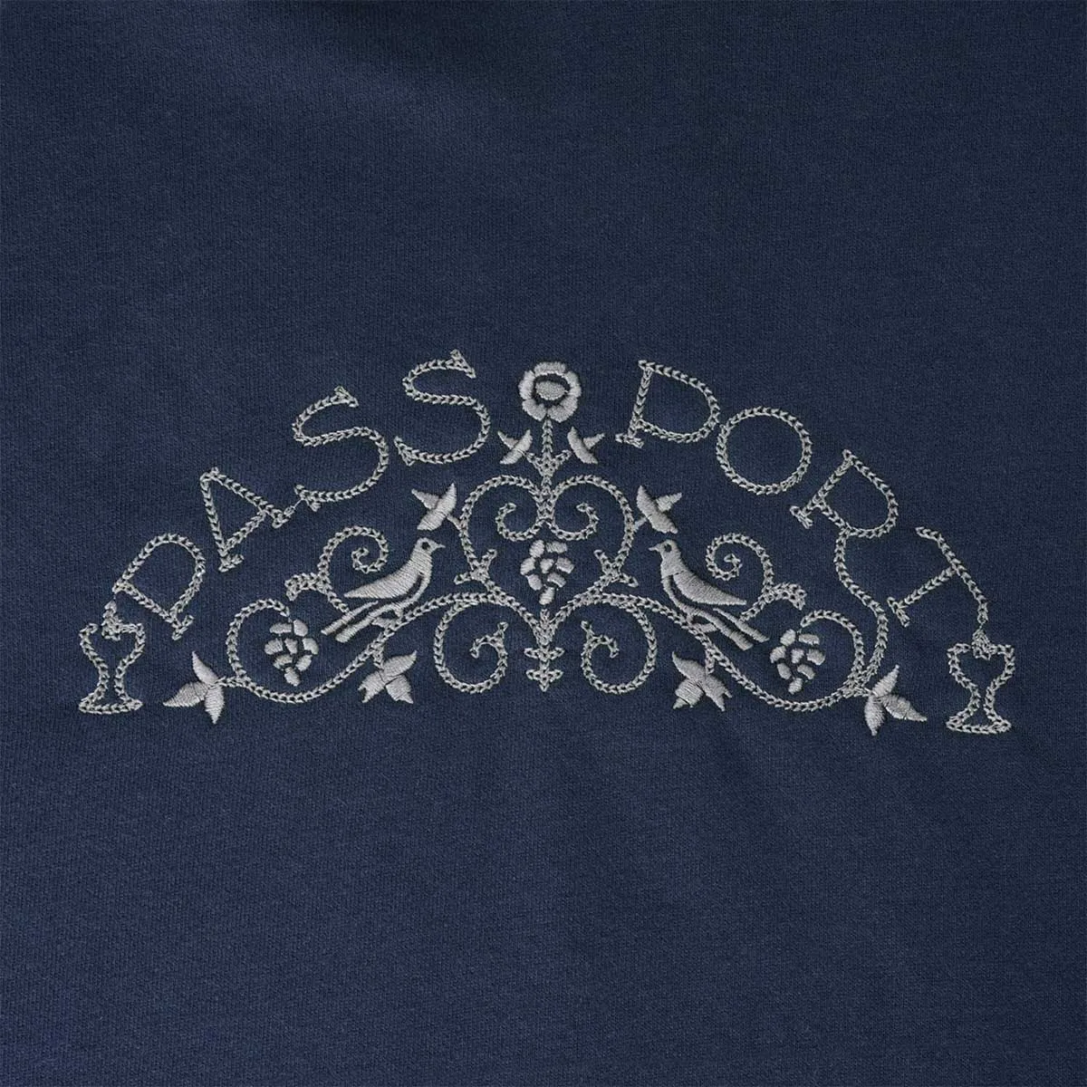 Pass~Port - Vineyard Birds Hoodie Navy