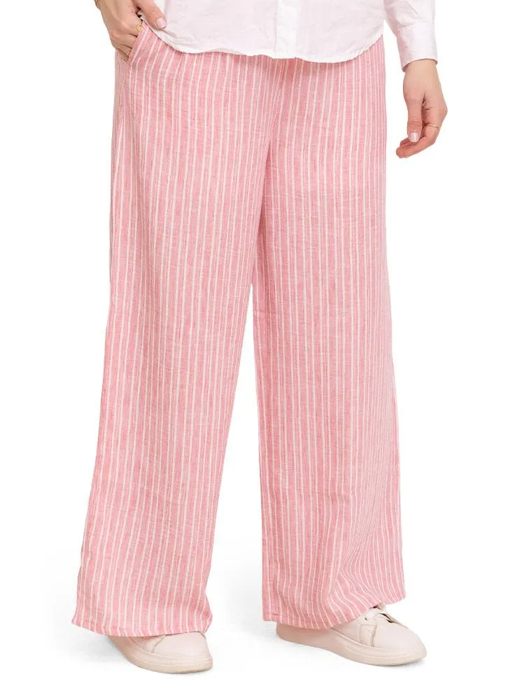 Pink RD-Striped Pant