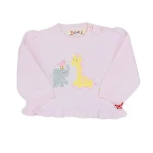 Pink Safari Sweater