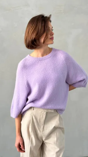 Piper Sweater-Lilac