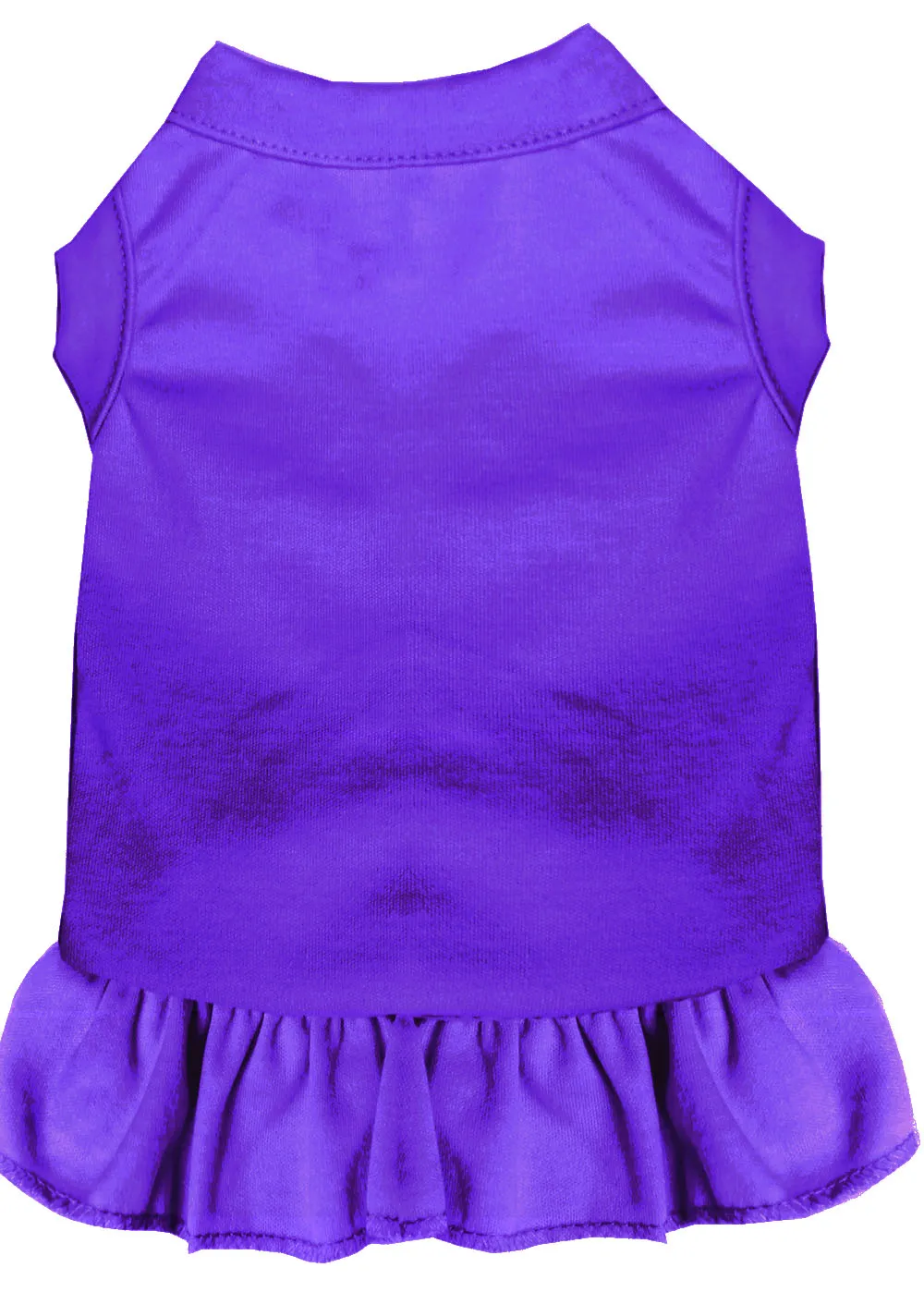 Plain Pet Dress Purple Xxxl