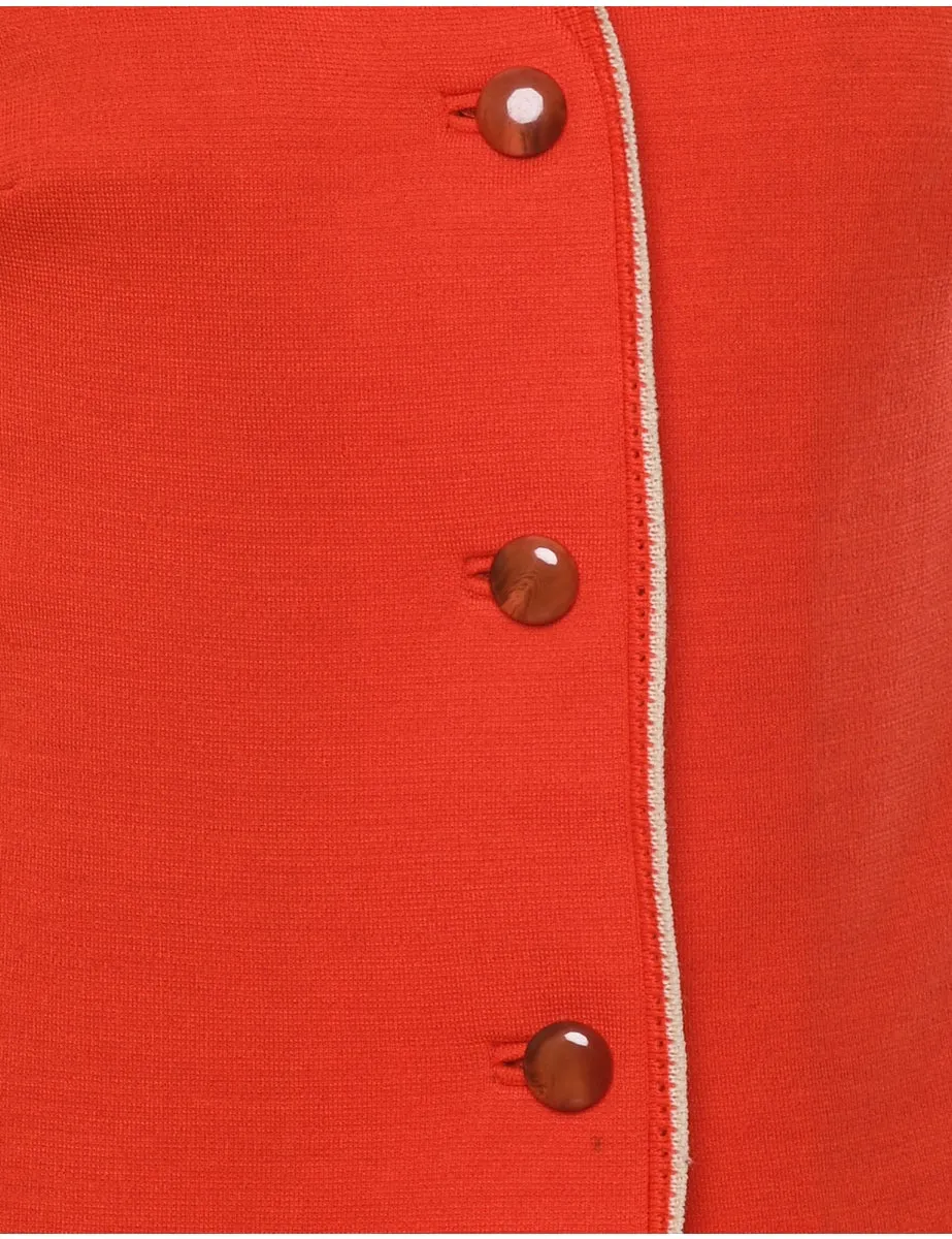 Red ButteKnit 1950s Cardigan - S