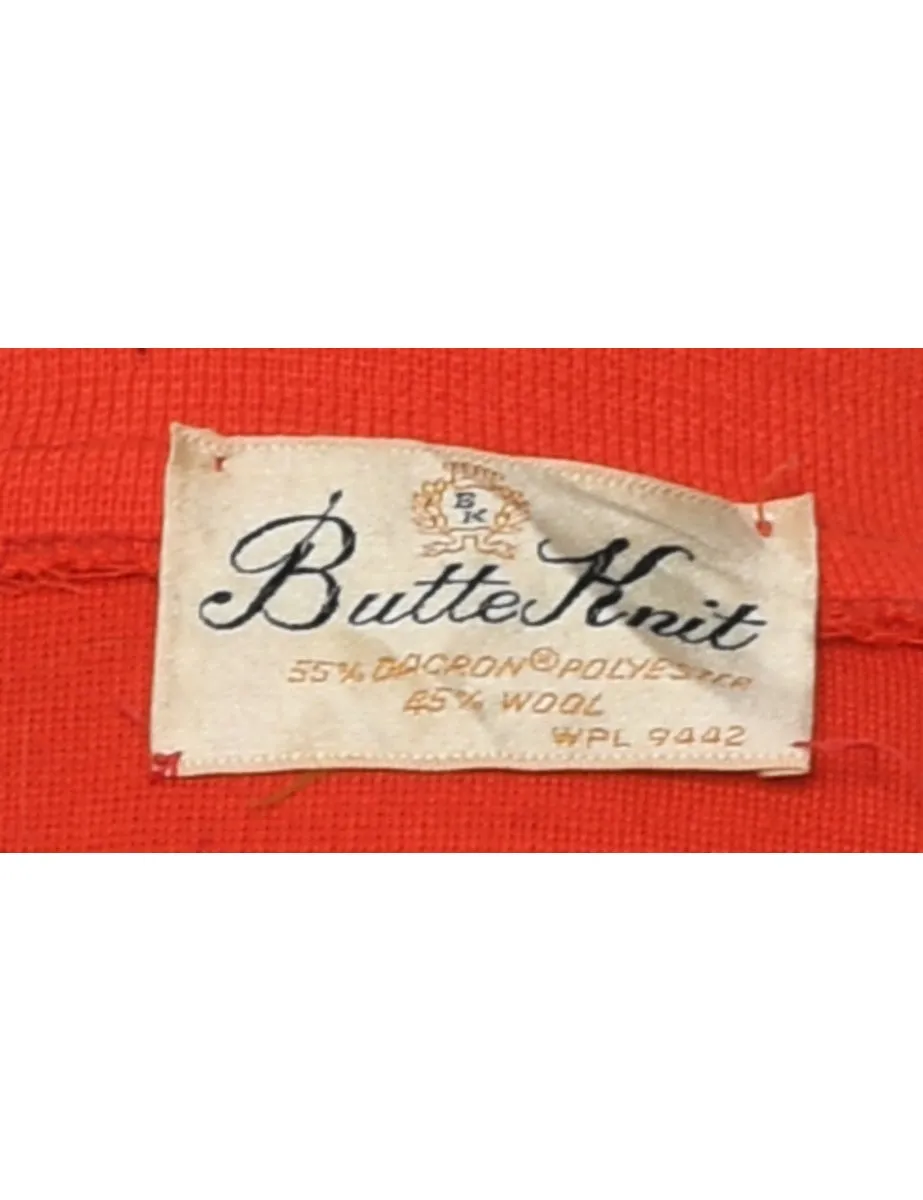 Red ButteKnit 1950s Cardigan - S