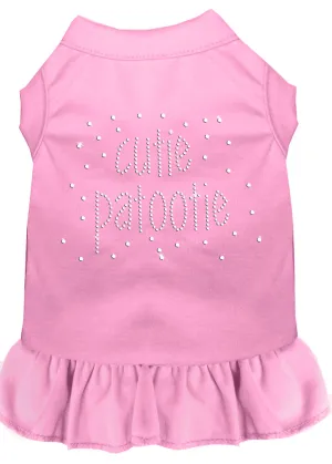 Rhinestone Cutie Patootie Dress Light Pink Med
