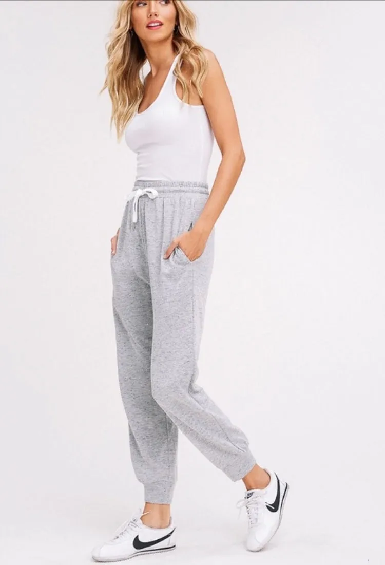 Soft Grey Joggers