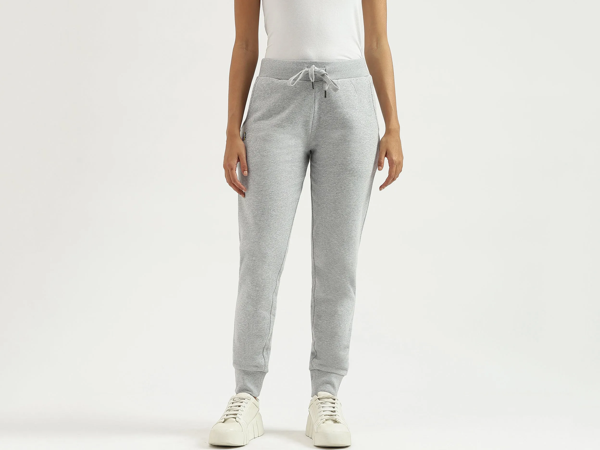 Solid Narrow Fit Joggers