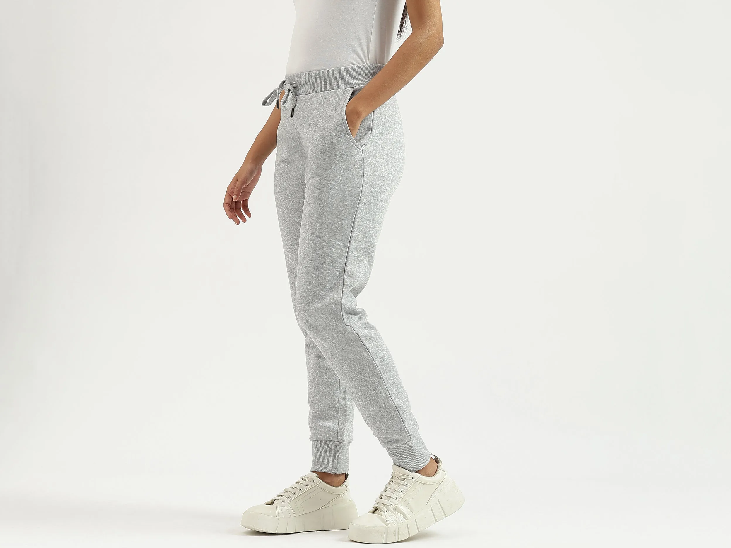Solid Narrow Fit Joggers