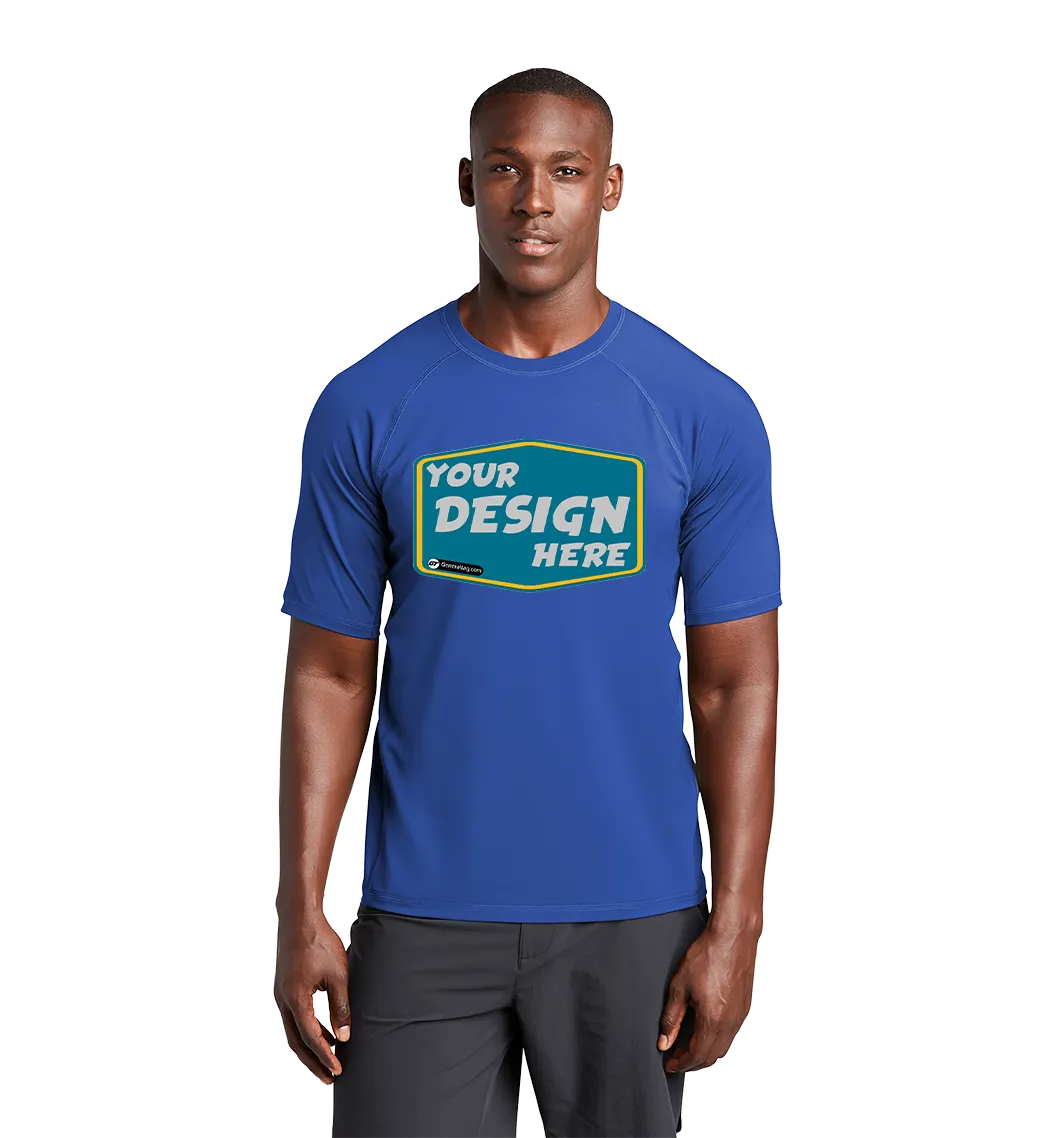 SPORT-TEK Custom Men's  Rashguard Tee