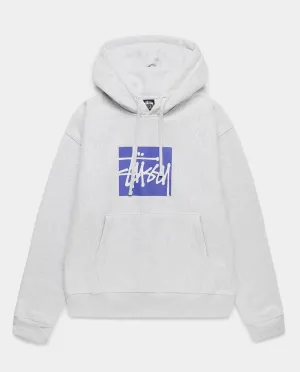 Stussy - Stock Box Hood - Ash Heather