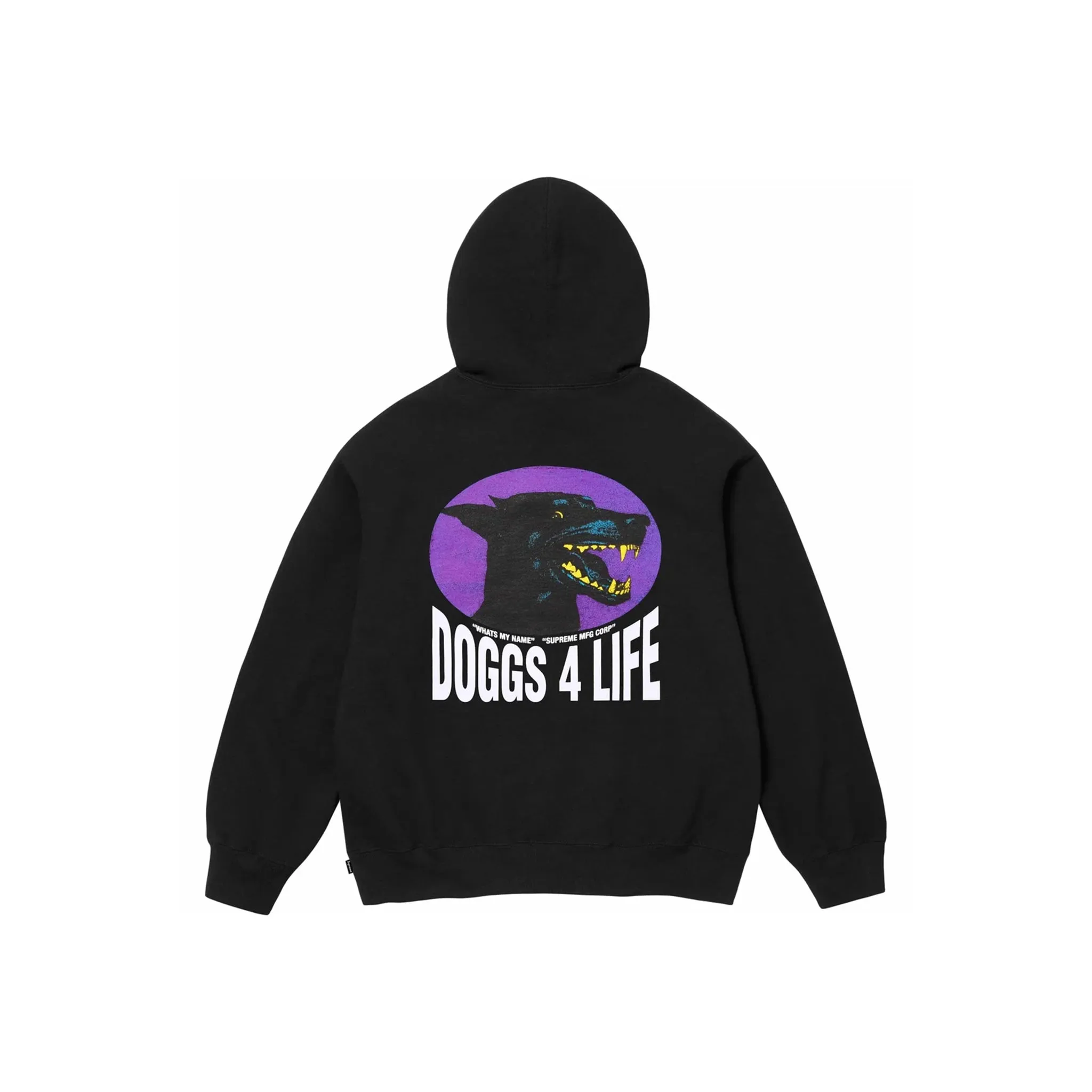 Supreme Doggs Hooded Sweatshirt Black
