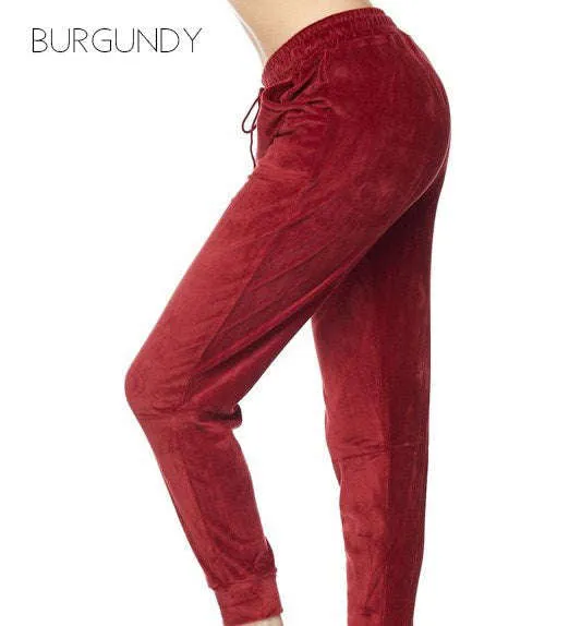Ultra Soft Velour Joggers | S-3XL