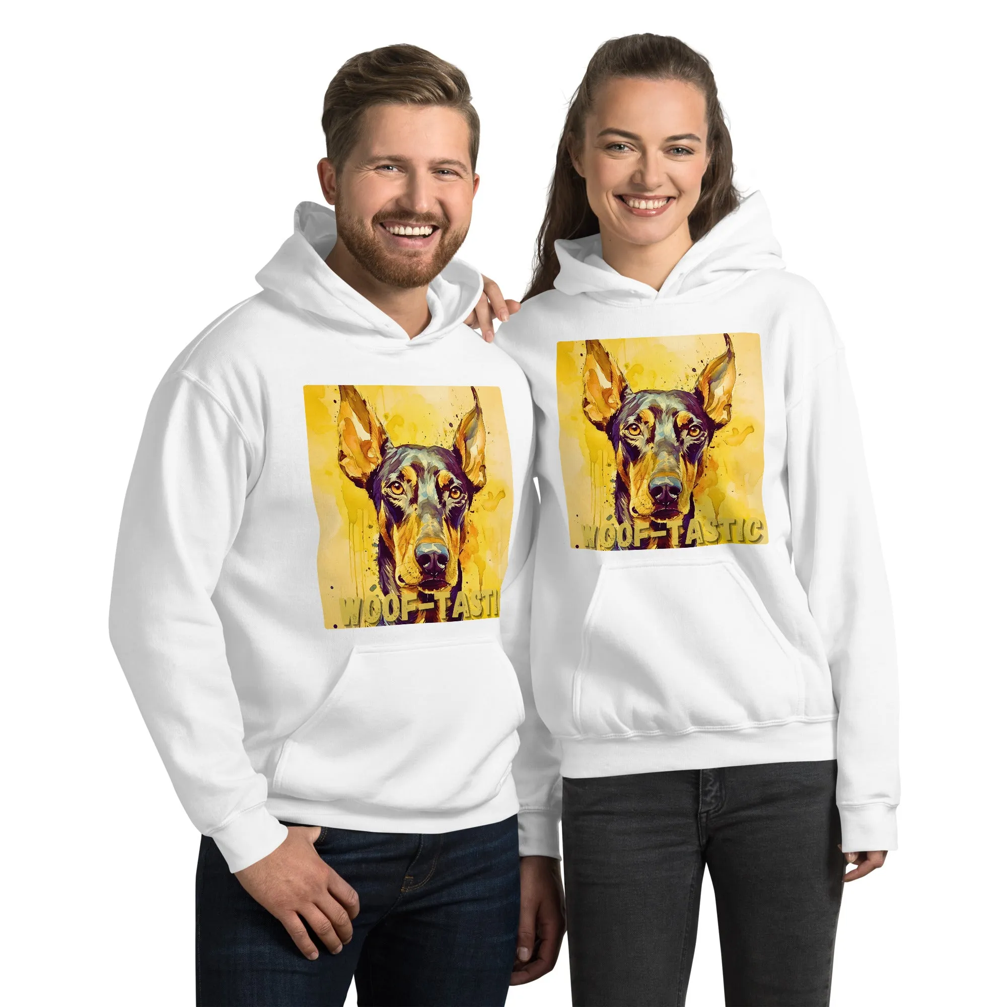 Unisex Hoodie Woof-tastic Doberman Pinscher