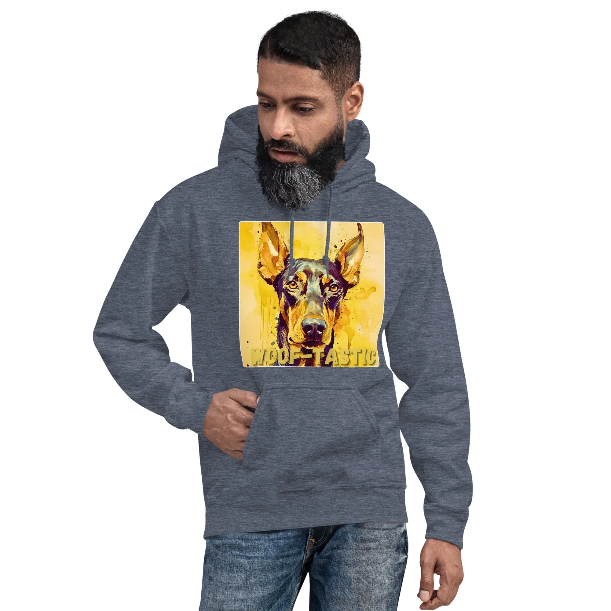 Unisex Hoodie Woof-tastic Doberman Pinscher