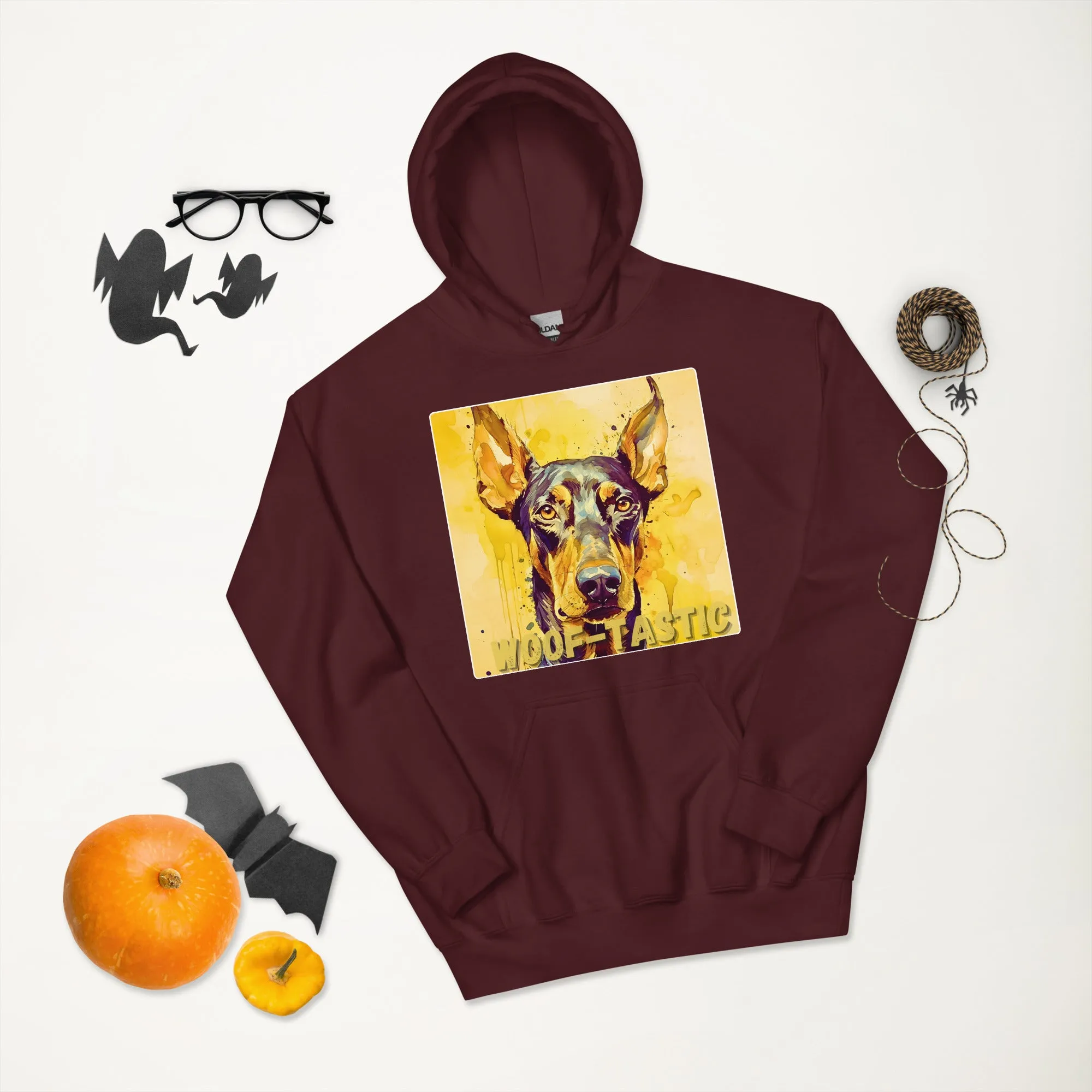 Unisex Hoodie Woof-tastic Doberman Pinscher