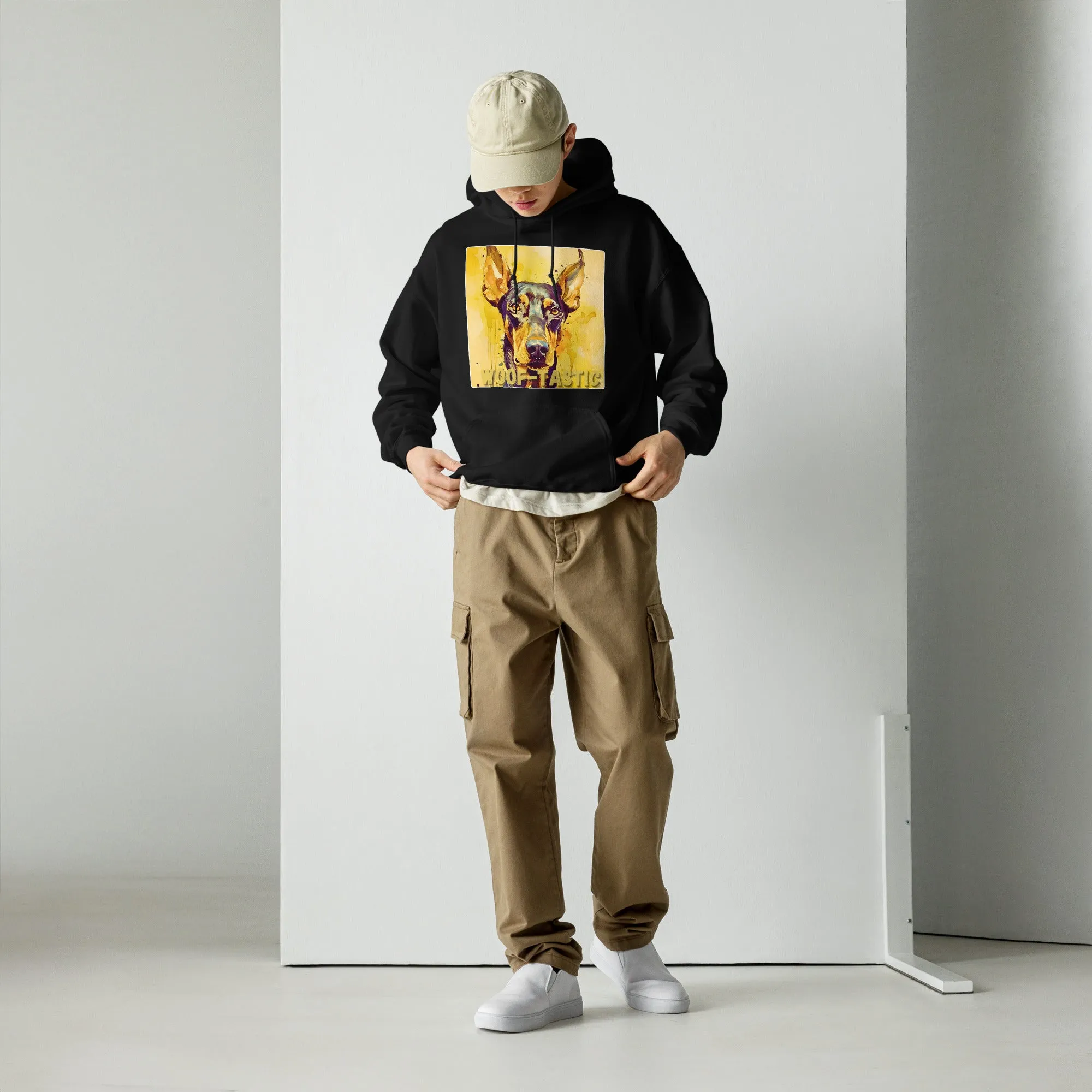 Unisex Hoodie Woof-tastic Doberman Pinscher