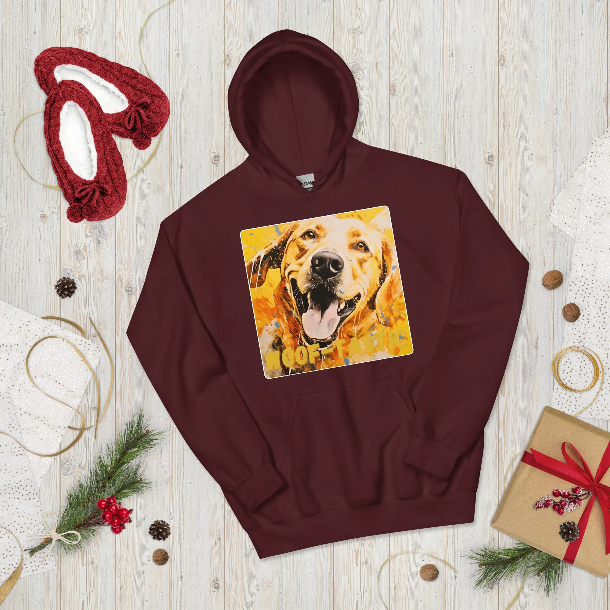 Unisex Hoodie, Woof-tastic Labrador Retriever
