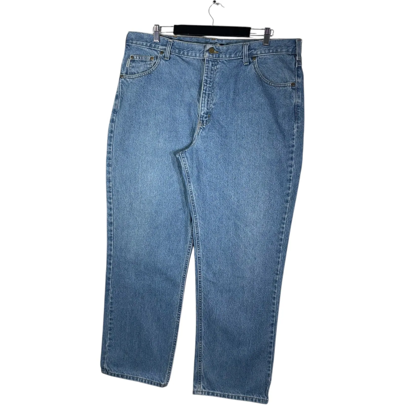 Vintage Carhartt Straight Leg Denim Jeans Men's Sz 42x30