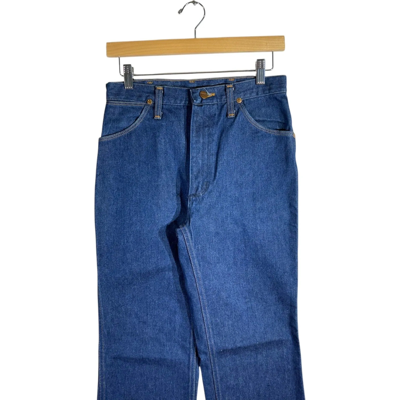 Vintage Wrangler Straight Leg Denim Jeans 30
