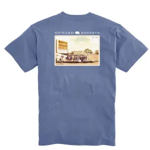 Waffle House Postcard Short Sleeve Tee