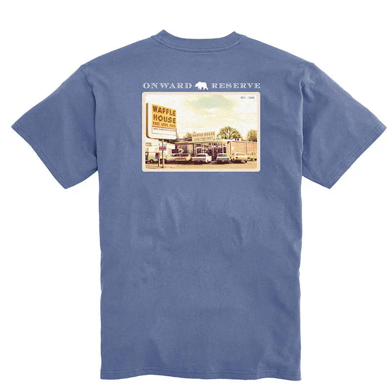 Waffle House Postcard Short Sleeve Tee