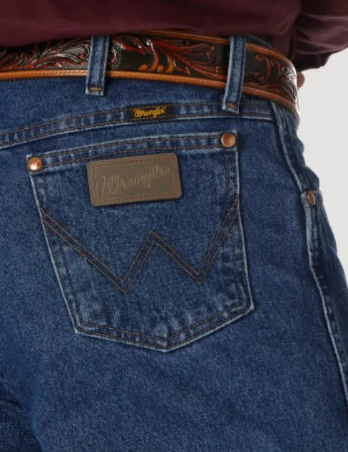 Wrangler 13MWZGK Men’s Stonewashed Prewashed Cowboy Cut® Original Fit Jean
